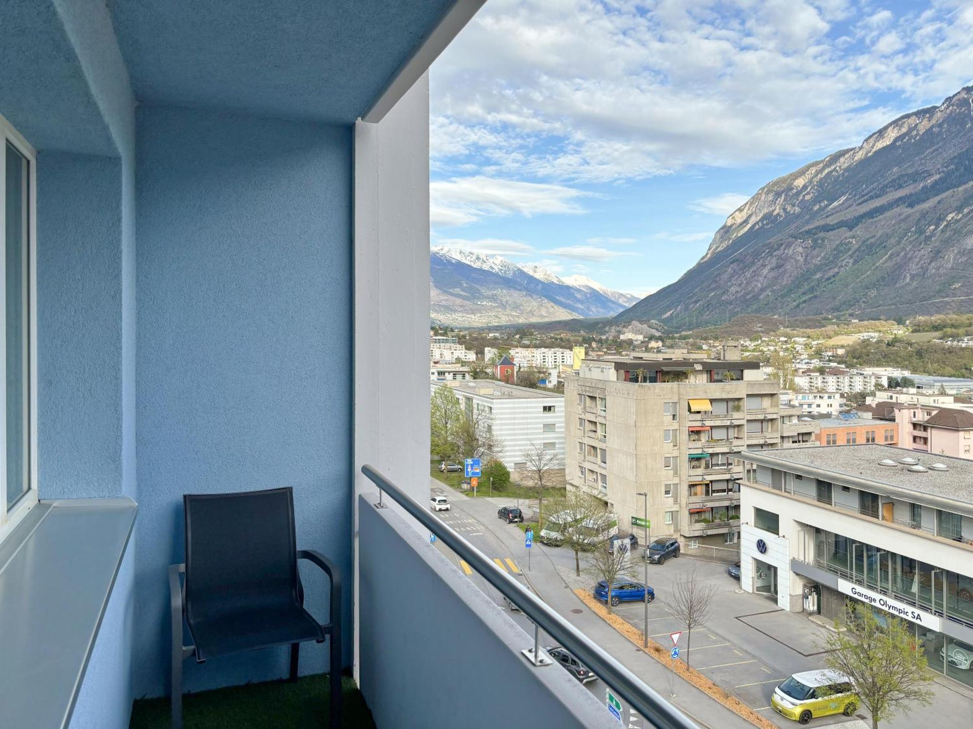 Nonanteneuf Appart Hotel Sierre - Contactless Check-In Εξωτερικό φωτογραφία
